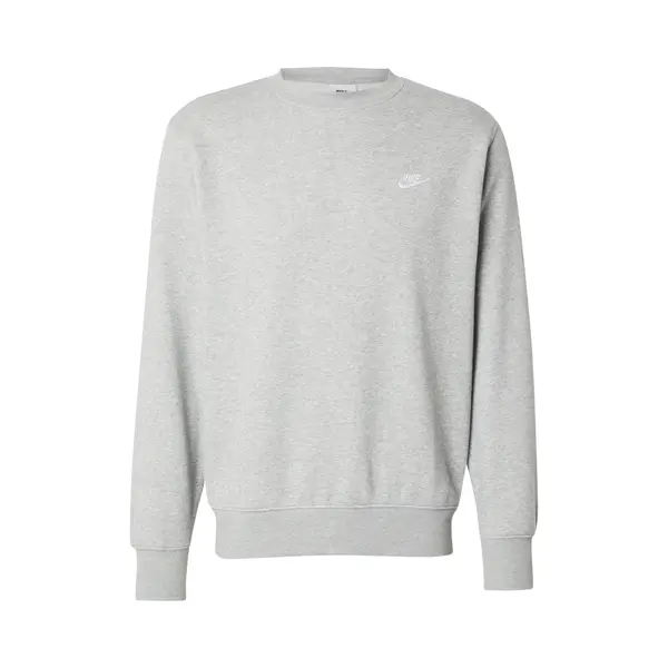 Nike Club Men's Fleece Crew - Grey - Cotton/Polyester thumbnail