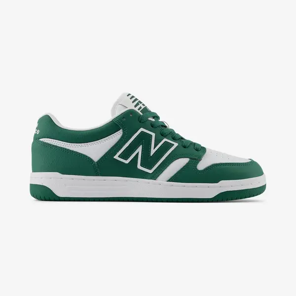 New Balance 480 Sneaker Weiß/waldgrün - 40.5 thumbnail