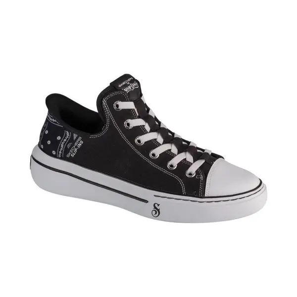 Skechers Herren Sneakers, Plimsolls, Schwarz, 41 Eu thumbnail