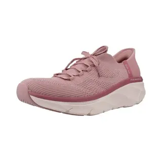 Skechers D'lux Walker 2.0 Thrill Movement Sneaker Für Damen, Dunkelmalve-Strickbesatz, 36 Eu