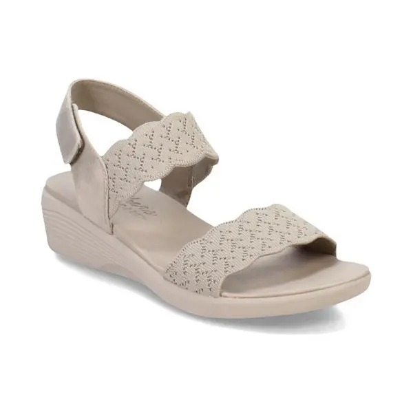 Skechers Lifted Comfort Womens Vegan Adjustable Strap Sandals thumbnail
