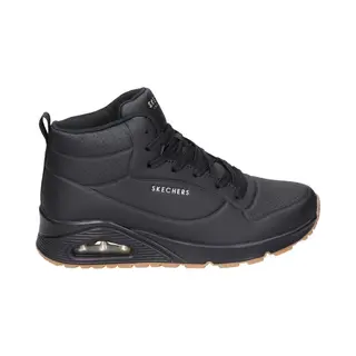 Skechers Uno Stand High Casual Sneakers Voor Dames, Zwart.