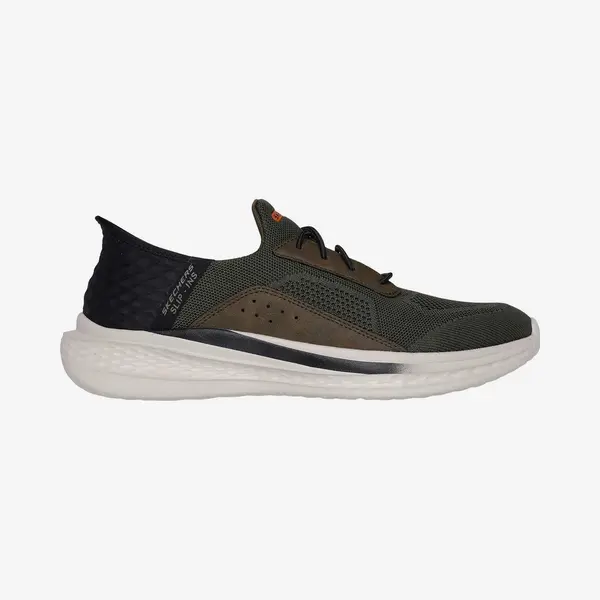 Skechers Slip-ins Relaxed Fit, Slade - Cohen Sneaker Olivgrün - 44 thumbnail