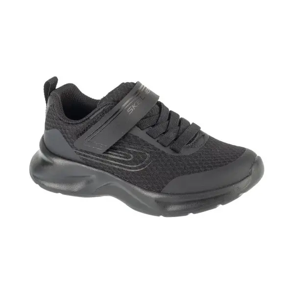 Skechers Dynamatic Swift Tread Bungee B Black Kids Trainers 405112L In A Plain Man-made And Textile In Size 29 thumbnail