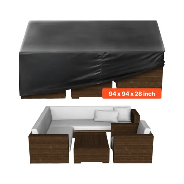 Vevor FXJJZNJB9494LJL1F001V0 Abdeckung für Terrassenmöbel Terrassenbankabdeckung thumbnail
