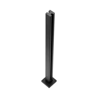 Vevor Glasklem 37, 4 Inch H Relingbeugel 0, 39-0, 47 Inch Glas Zwart