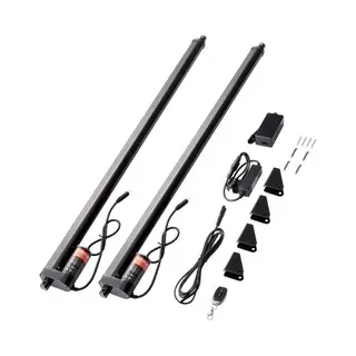 Mophorn - Vevor 2-teiliges Linearantriebs-set 760 Mm Hochgeschwindigkeits-linearantrieb Mit 9 Mm/s 12 V 220 Lbs/1000 N Linearantrieb Zum Heben Von