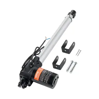 Vevor 6000N Linear Actuator Dc 12V Linearantrieb IP44 Elektrischer Linearmotor 300mm Hublänge Geräuschpegel ≤ 50dB Elektrische Türöffner 5mm/s