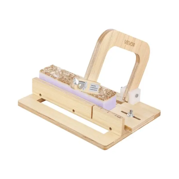 Vevor Zeepsnijder 0-2 Inch Verstelbare Dikte, Houten Zeepsnijder Met Verstelbare Roestvrijstalen Draadspanning, Met Extra Draden, Multi-Handgemaakte thumbnail