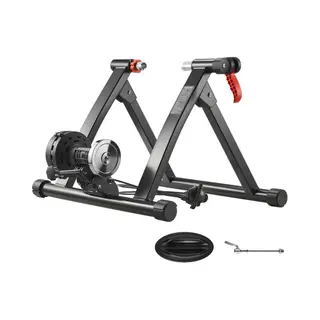 Vevor Fietsroltrainer Voor 660, 4-736, 6MM / 700C Wielen, 6 Weerstandsniveaus, Opvouwbare Magnetische Fietstrainer Hometrainer Met Snelspanner En