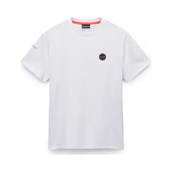 T-shirt Napapijri S-Badge NP0A4I3N-2061 White Heron thumbnail