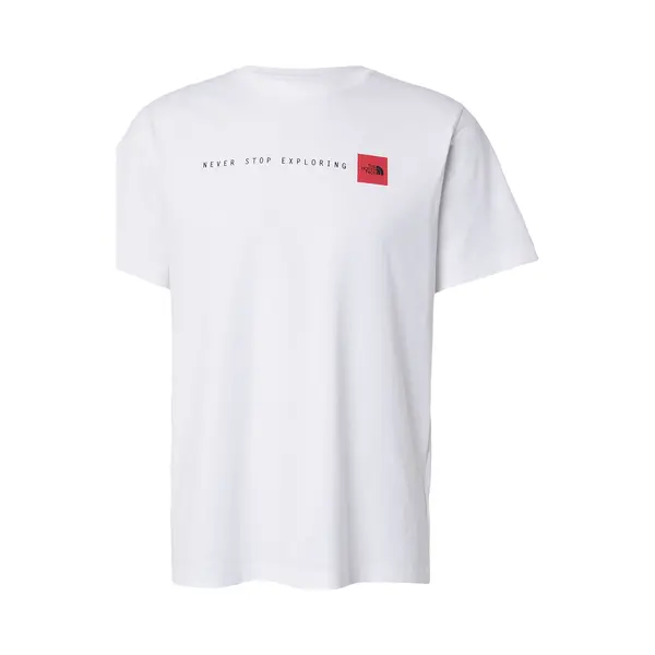 The North Face Shirt 'Never Stop Exploring' Rood / Zwart / Wit thumbnail
