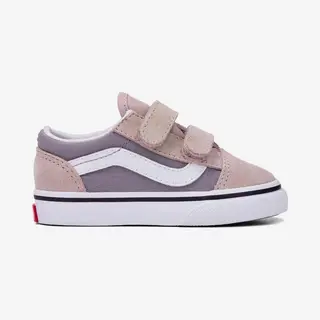 Vans Unisex Baby Old Skool™ V (Babys/Kleinkinder), Zweifarbiger Frost Grau, 18 Eu