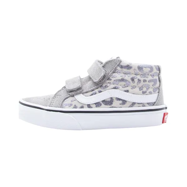 Vans Sneakers 'Sk8-Mid' Stone Grey / Lavendel / Wit thumbnail