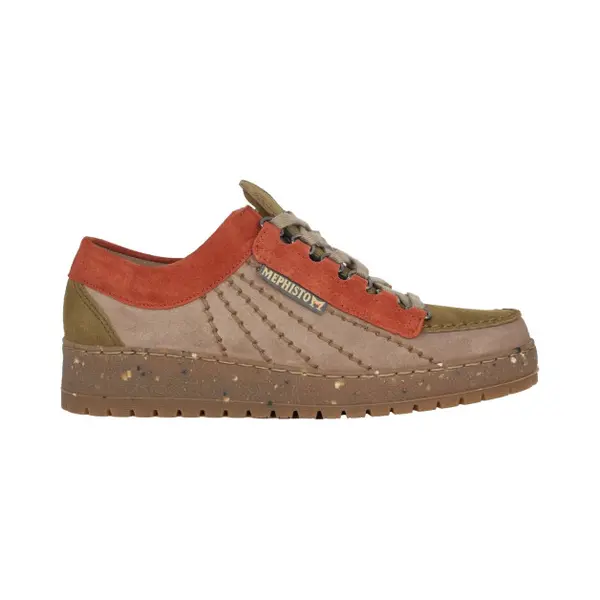 Mephisto Rainbow - Heren Veterschoen - Taupe - Maat 44 (Eu) 9.5 (Uk) thumbnail