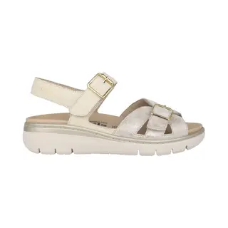 Mephisto Leonna - Dames Sandaal - Taupe - Maat 35 (Eu) 2.5 (Uk)
