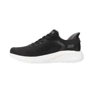 Skechers Slip Ins Bobs Squad Mens Black Trainer - Size 10 Uk - Black