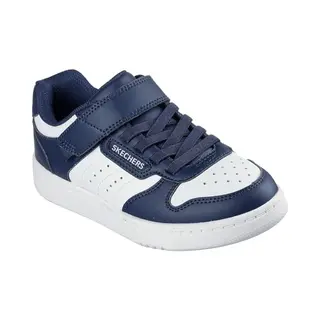 Skechers Quick Street Sneakers Voor Jongens, Marineblauw En Wit.