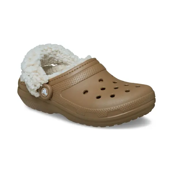 Crocs Unisex Adult, Classic Fleece Lined Clog, Sepia, 7 Uk Men/ 8 Uk Women thumbnail