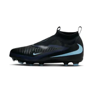 Nike Phantom 6 Academy High Cut Mg Shadow - Schwarz/blau Kinder - Multi Ground (Mg), Größe 37½
