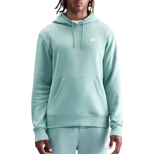 Nike Club Fleece Hoodie Herren - Türkis - L thumbnail