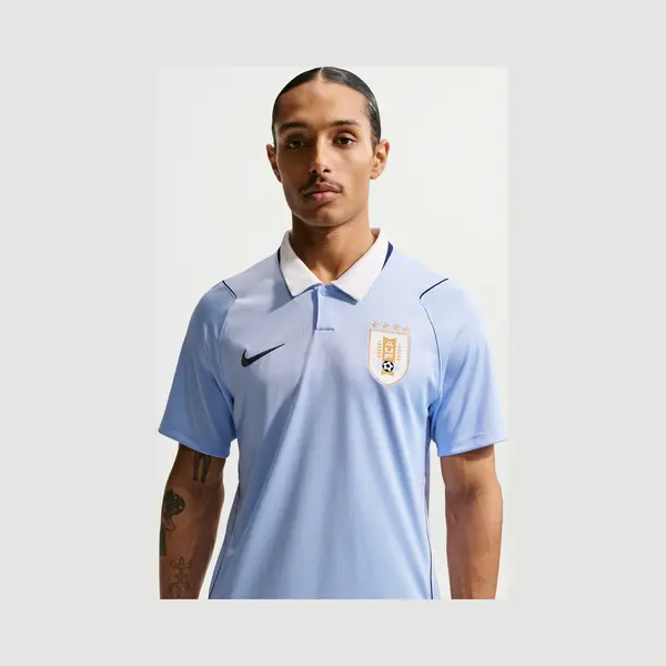Uruguay 2026 Stadium Home Men's Nike Dri-Fit Football Replica Shirt - Blue - Polyester thumbnail