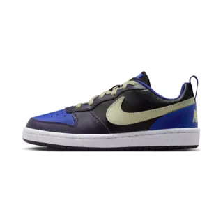 Nike Jungen Court Borough Low Recraft (Gs) Sneaker, Black/Olive Aura/Cave Purple/D, 40
