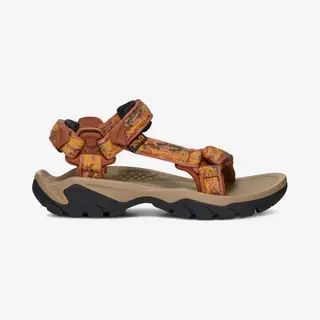 Teva Herren Terra Fi 5 Universal Leder, Tree Cover Neon Spring, 8