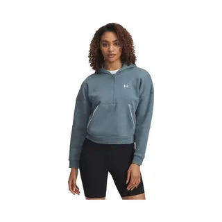 Under Armour Damen Rival Piped Hoodie Half-Zip 6003707 Blue 587-L (Us Lg)