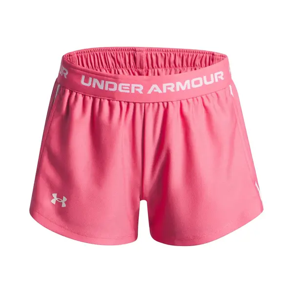 Under Armour G Tech Play Up Shorts, Super Pink/Super Pink/Weiß, Ylg thumbnail
