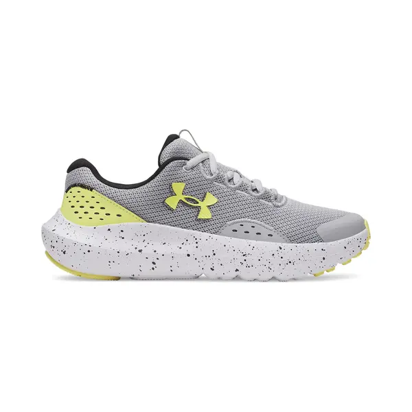 Under Armour Ua Ggs Surge 4 Unisex Running Shoes, 013 Mod Gray Black Lumin Yellow, 36 Eu thumbnail