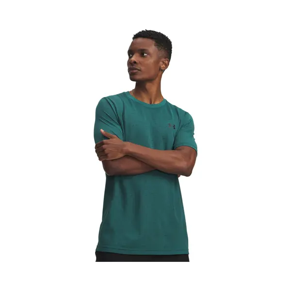 Under Armour Ua Vanish Seamless Ss T-Shirt - Rack Green/Black / X-Large thumbnail