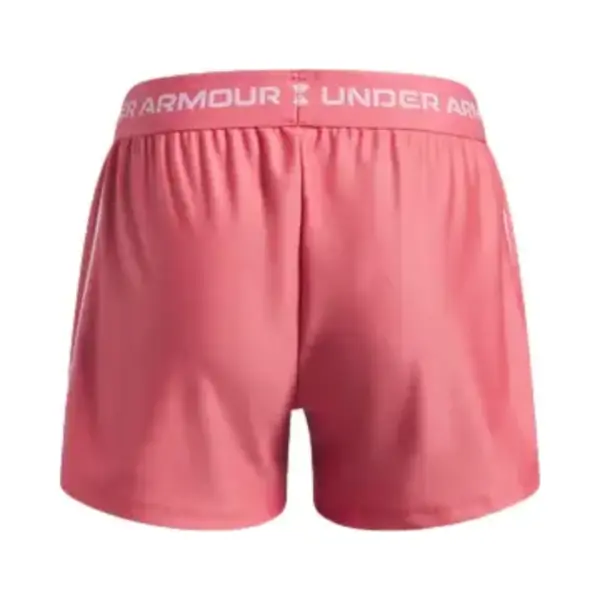 Under Armour Girls' Play Up Shorts Junior, Roze thumbnail
