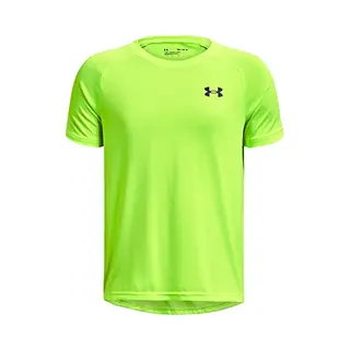 Under Armour Tech 2.0 Ss - Lumos Lime, Schwarz - Ymd