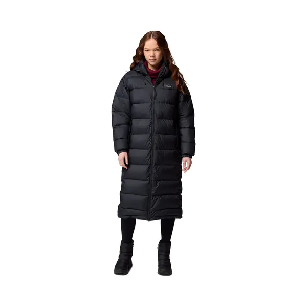 Columbia Women's Pike Lake 3 Long Jacket, Puffer Jacket, Black, Small thumbnail