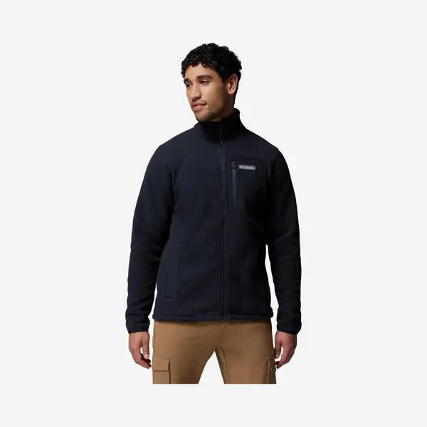 Columbia Jasper Ridge Pebbled Full Zip Fleecejacke Schwarz - Xxl thumbnail
