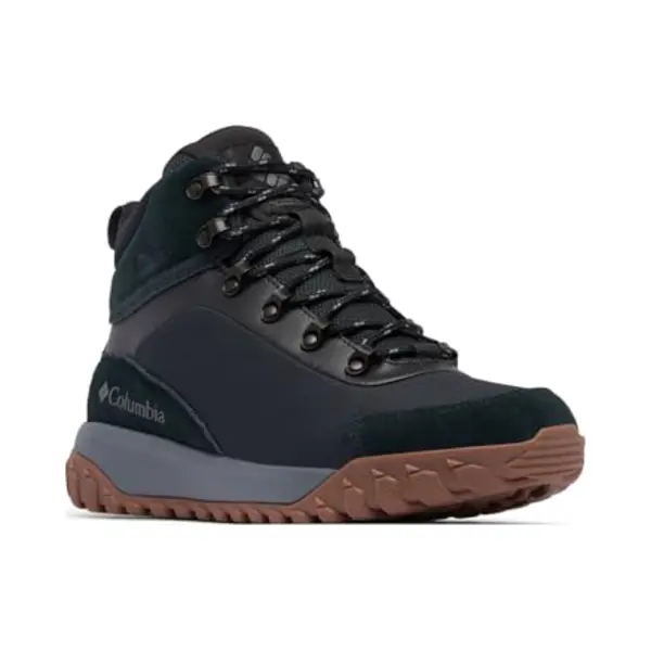 Columbia Burnsider Waterproof Shoes, Exceptional Cushioning, Dynamic Energy Return, Non-Marking Grip, Breathable Design, Suede Accents - Men's thumbnail