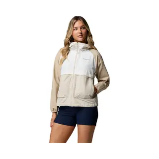 Columbia Spire Valley™ Windbreaker Dames Outdoorjas - Dark Stone, Sea Salt, Ancient Fossil