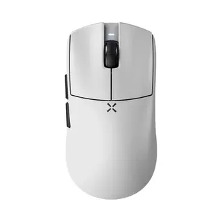Hitscan Hyperlight Lichte Draadloze Gamingmuis, 39 G, Ondersteunt 8000 Hz, Wit