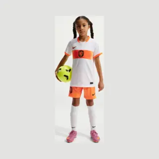 Nederland 2026 Stadium Uit Nike Dri-Fit Replica Voetbalshorts Voor Kids - Oranje