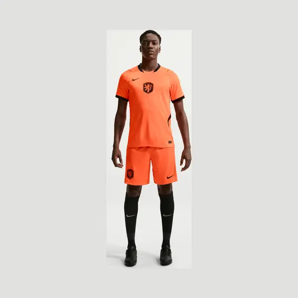 Nederland 2026 Stadium Uit Nike Dri-Fit Replica Voetbalshorts Voor Heren - Oranje thumbnail