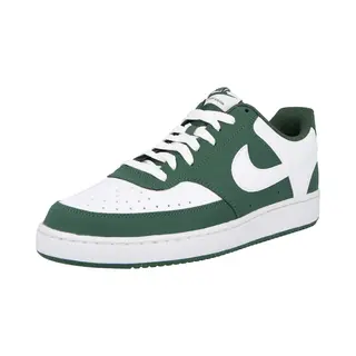 Nike Sportswear Sneakers Laag 'Court Vision' Donkergroen / Wit