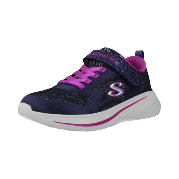 Skechers Wave 92 Damessneakers, Navy Blauw, 27 Eu thumbnail