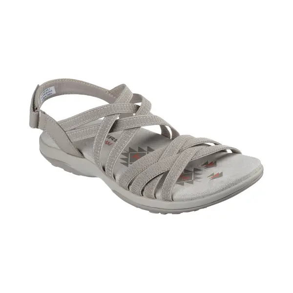 Skechers Reggae Slim 61 Tpe Taupe Womens Walking Sandals 163571 thumbnail