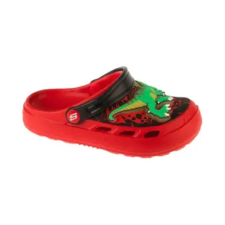 Skechers Pantoffeln Kinder Foamies, Swifters - T-Rex-Brights