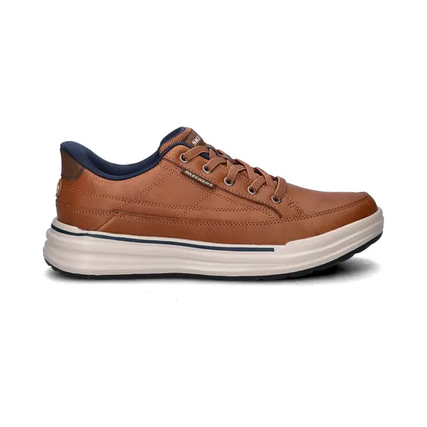 Skechers Hands Free Slip-Ins Sterling Heren Sneaker - Cognac - Maat 40 thumbnail