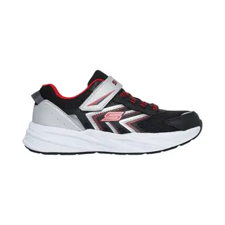 Skechers Sneakers 'Microspec Tread' Rood / Zwart / Zilver