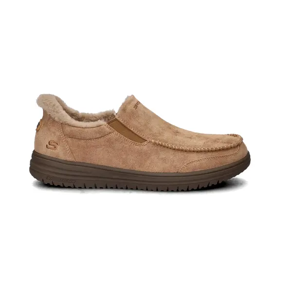 Skechers Herren Murette Scofield Hausschuh, Tan Microfiber, 41 Eu thumbnail