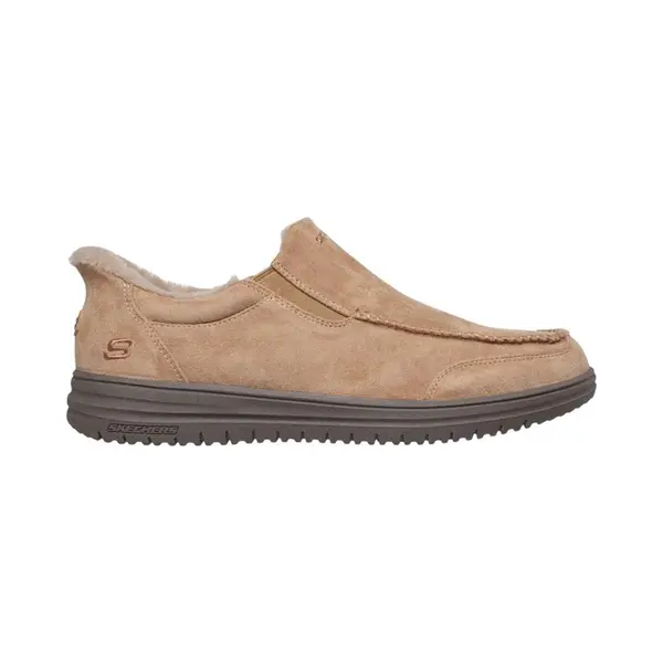 Skechers Men's Murette Scofield Slipper, Tan Microfiber, 10 Uk thumbnail