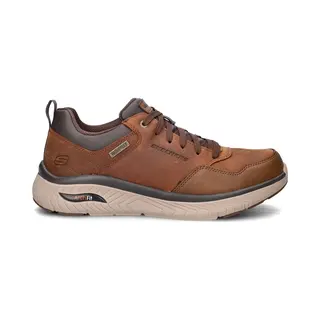Skechers Arch Fit Crosser Sneakers Bruin Leer - Maat 40